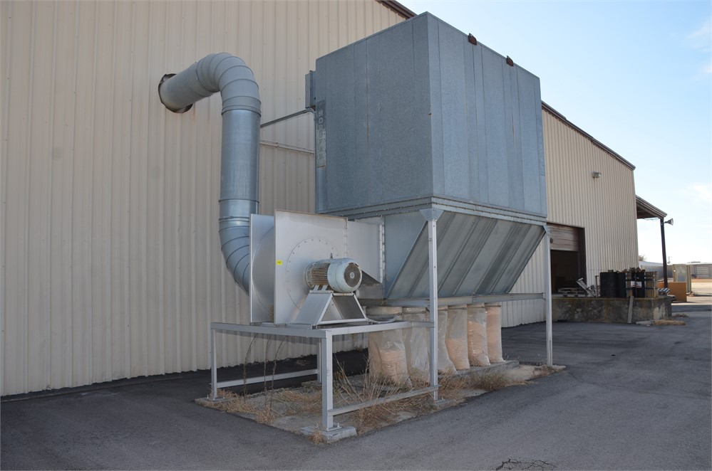 Nordfab 40hp exterior Dust Collector