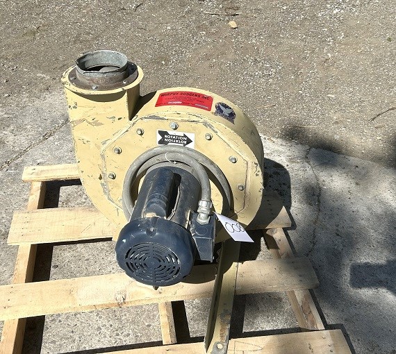 Murphy Rodgers "MRT-5B" Blower/fan 2hp, 115/208-230V - Wallenstein, ON