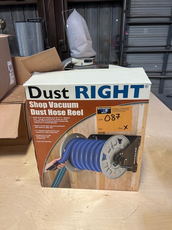 Dust Right Shop Vacuum Dust Hose Reel