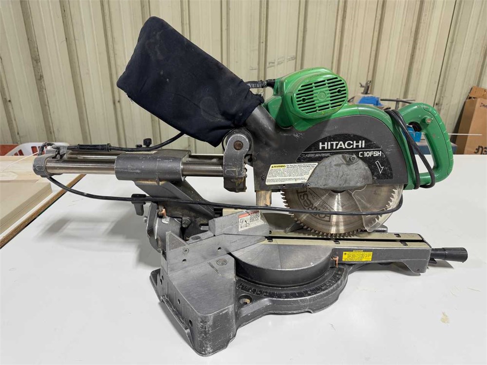 Hitachi "C10FSH" Slide Compound Miter Saw