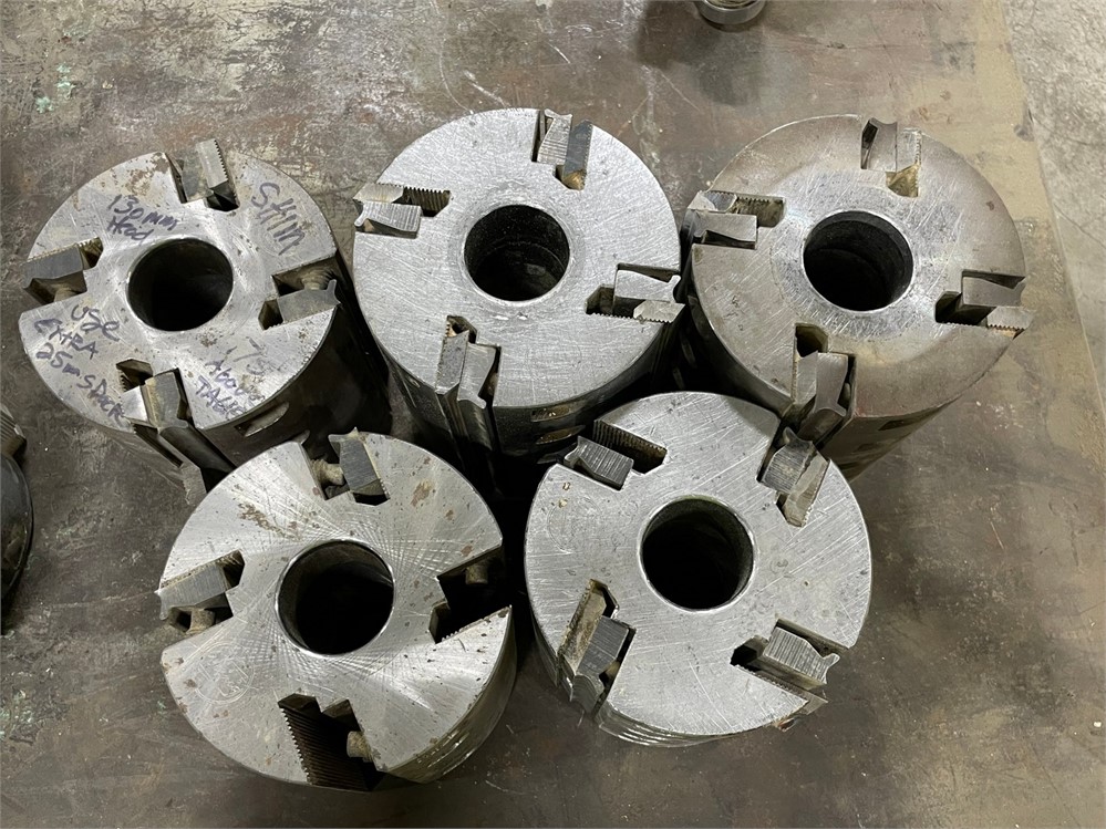 Five (5) Moulder Cutterheads - 1-1/2" Spindle