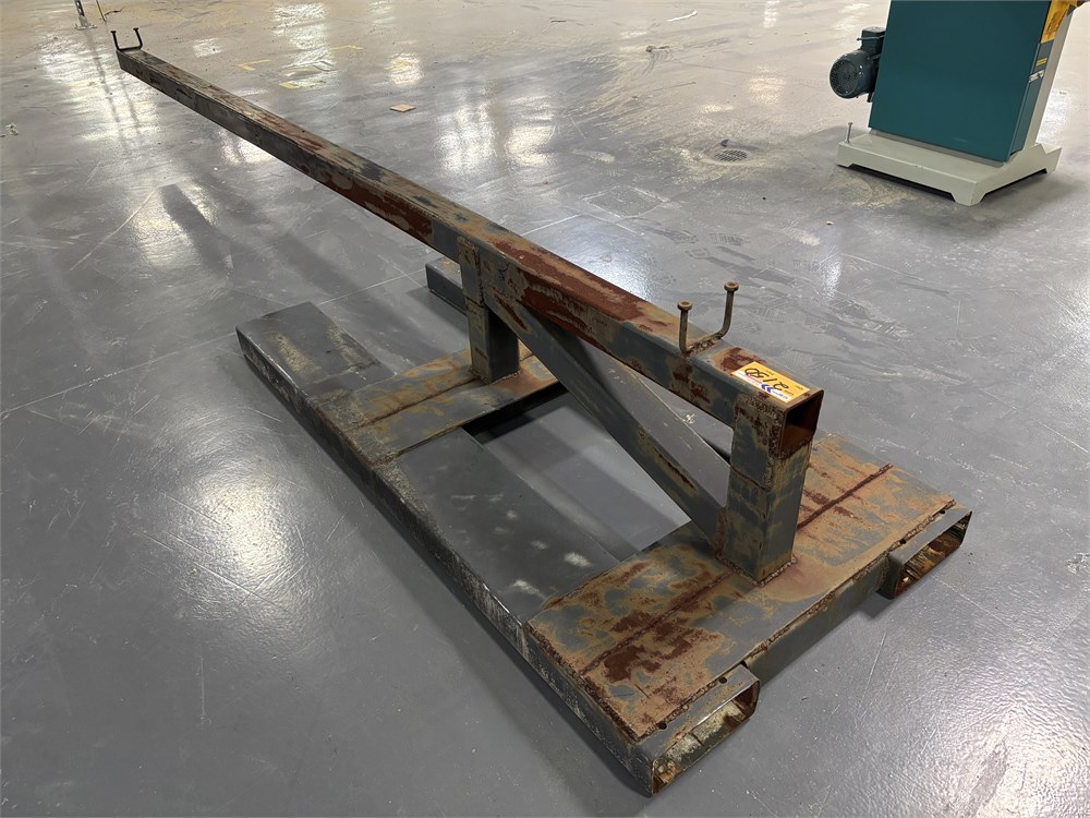 Custom Forklift Boom Attachment
