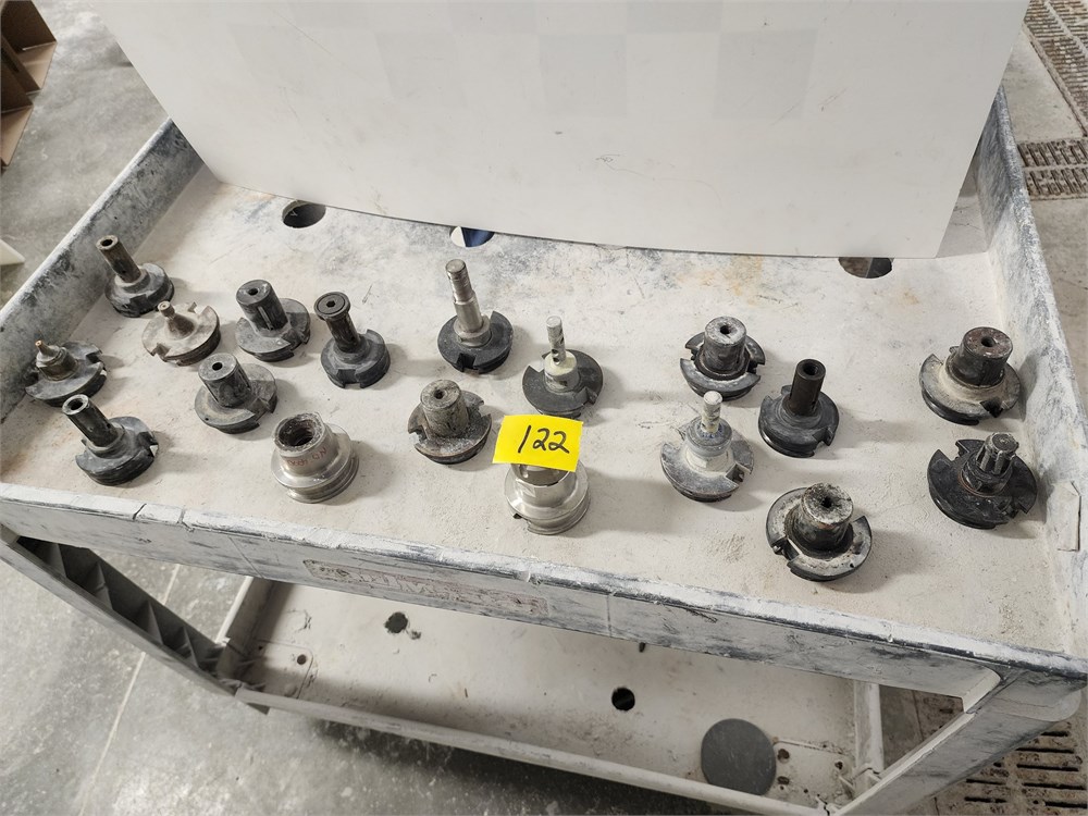 Stone CNC Polishing/Grinding Tooling - Qty (18) & Cart