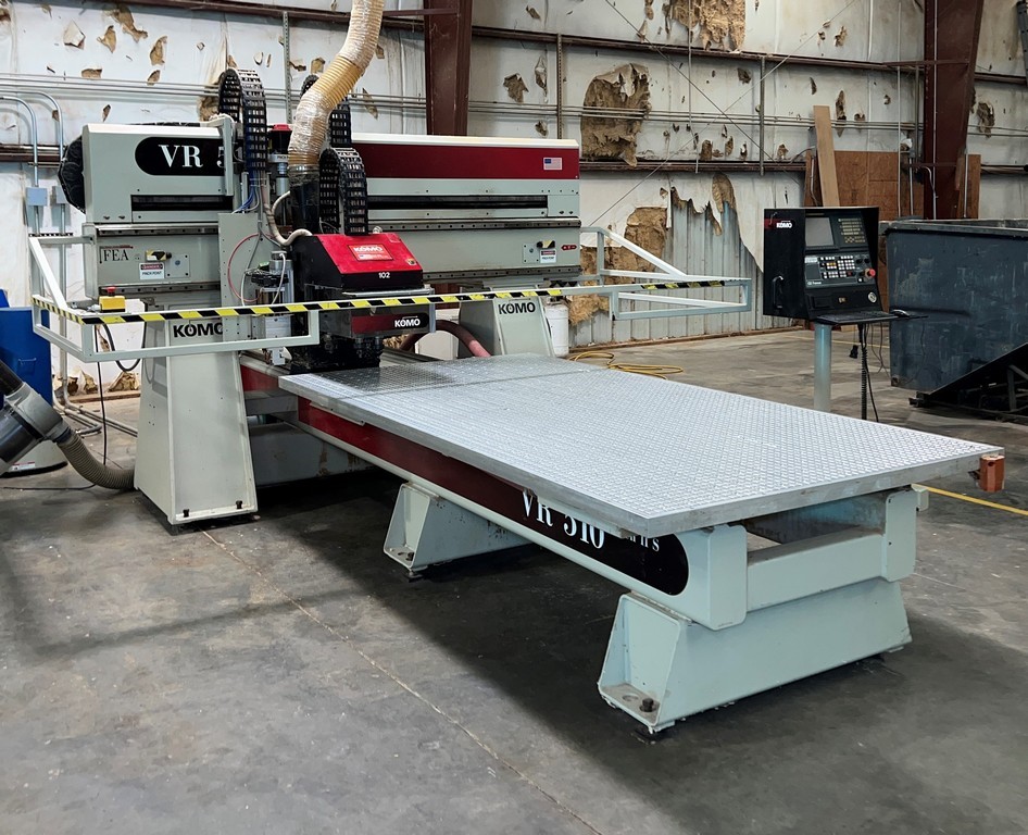 KOMO "VR 510 MACH II S" CNC Router - Liquid Cooled Spindle (2005)