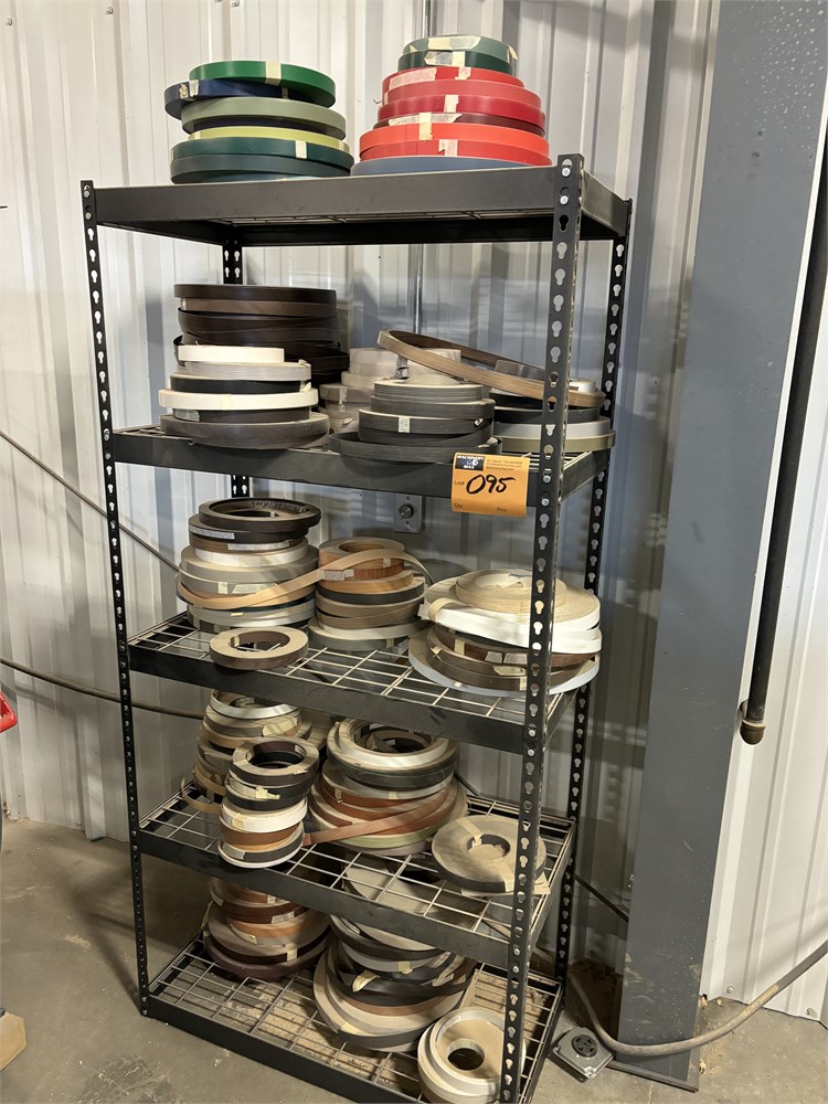 Edgebanding with Metal Shelving