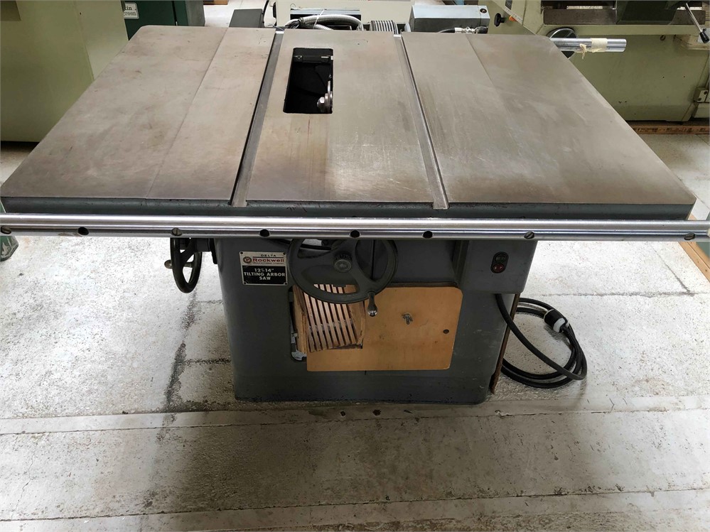 Delta/Rockwell "34-395" Table Saw