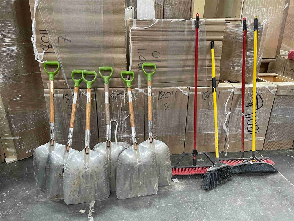Brooms, Shovels and Dust Pans