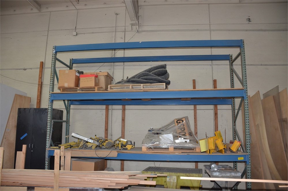 (1) Section of Interlake Pallet Racking - No Contents