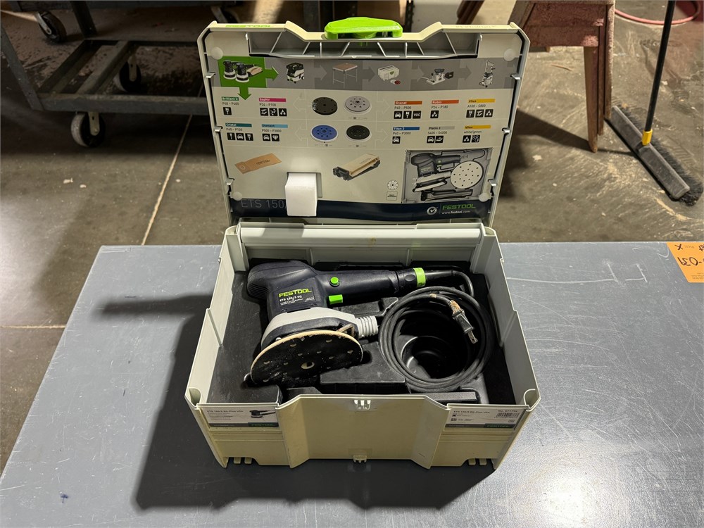 Festool "ETS 150/5 EQ-Plus" Random Orbit Sander & Systainer