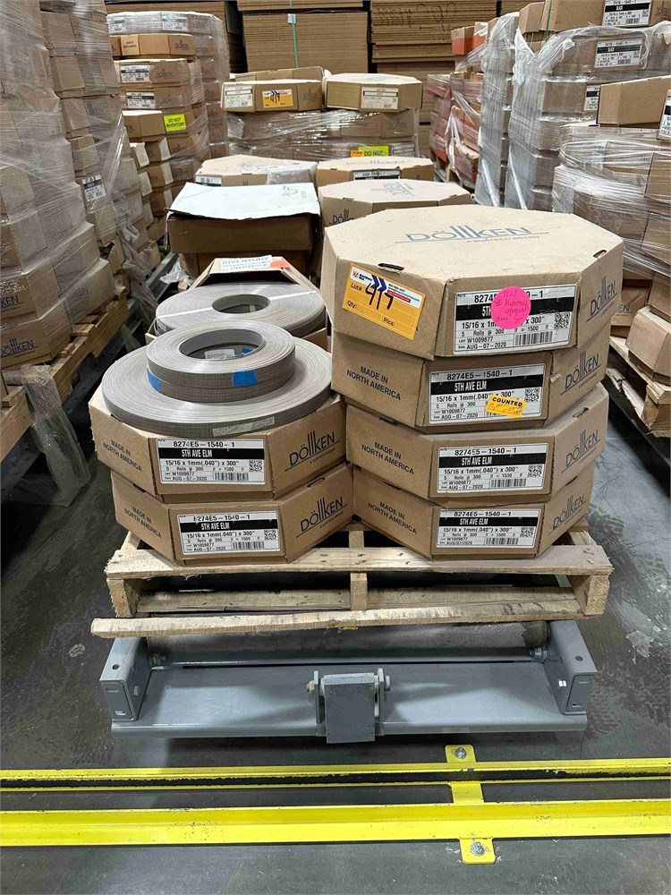 Pallet of Dollken 8274E5-1540-1 5th Ave Elm Edgebanding