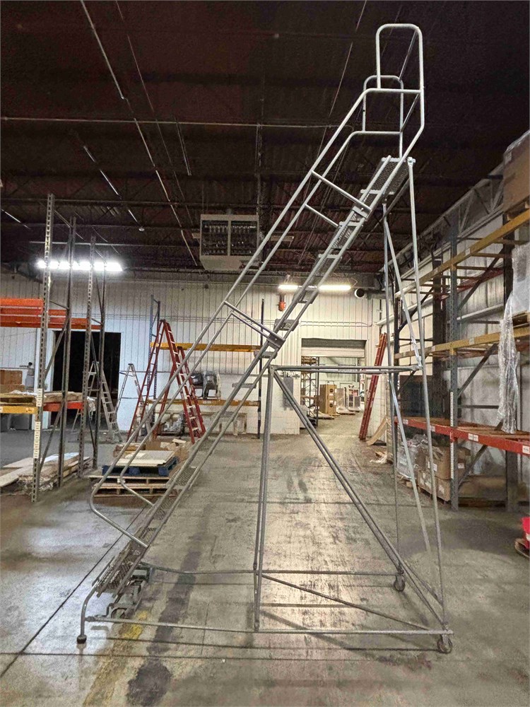 Rolling Uline Step Ladder