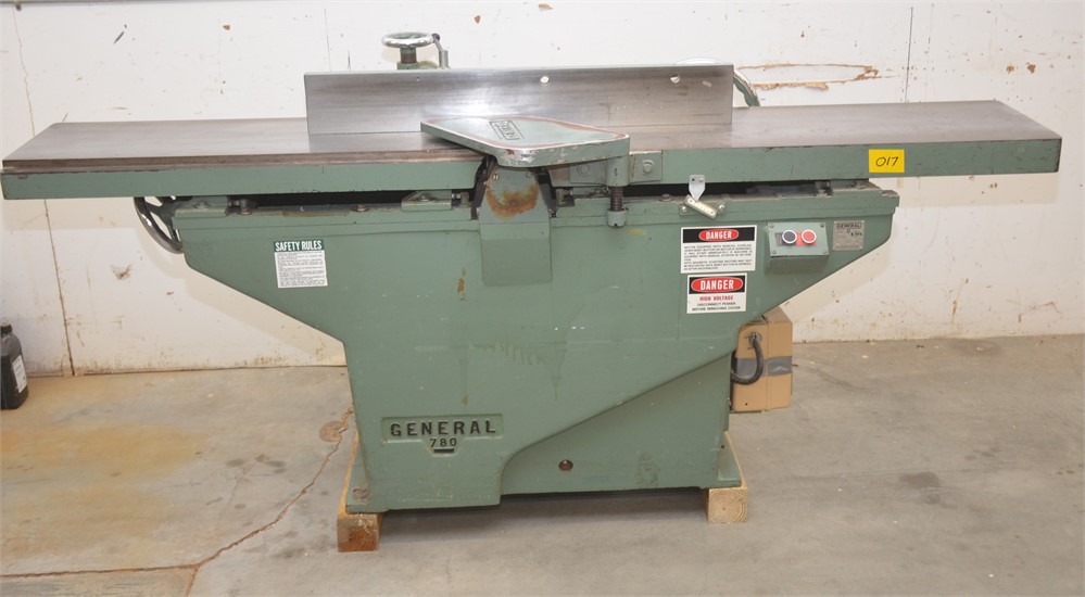 General "780" 12" Jointer