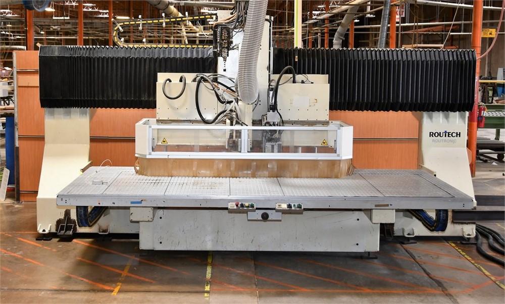 Routech/SCMI "Routronic" CNC Router - C-Axis (2) - 169" x 76" Table