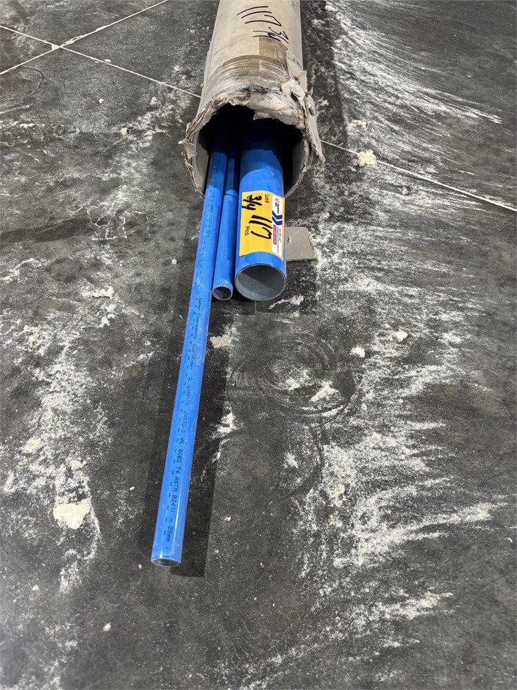 Blue Aluminum Air Line
