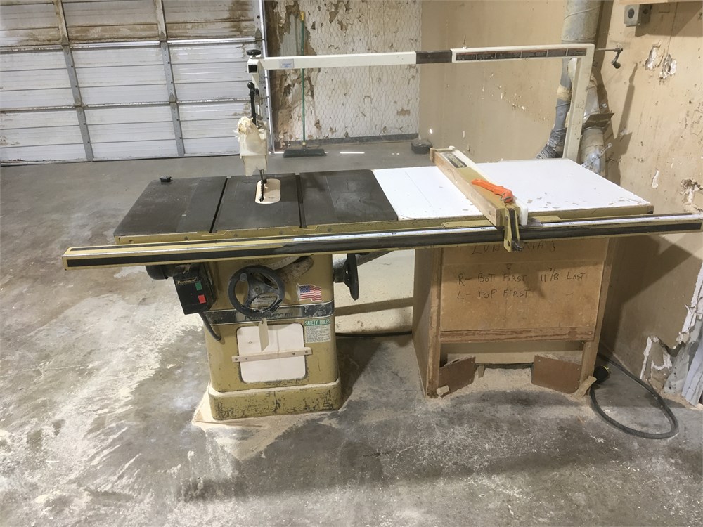 Powermatic "66" Table Saw, 10"