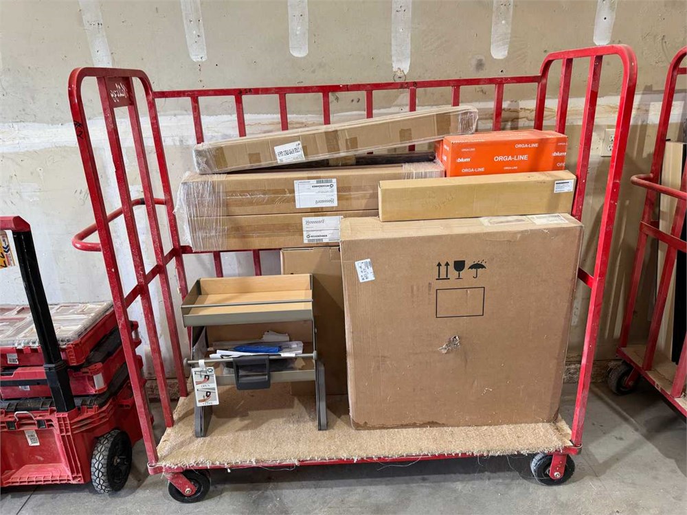 Shop Cart with Contents