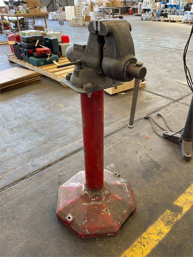 Wilton Industrial Vise on Stand
