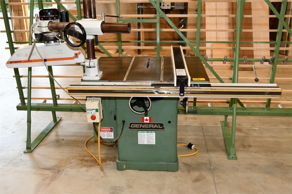 General "650" Table Saw & Power Feeder