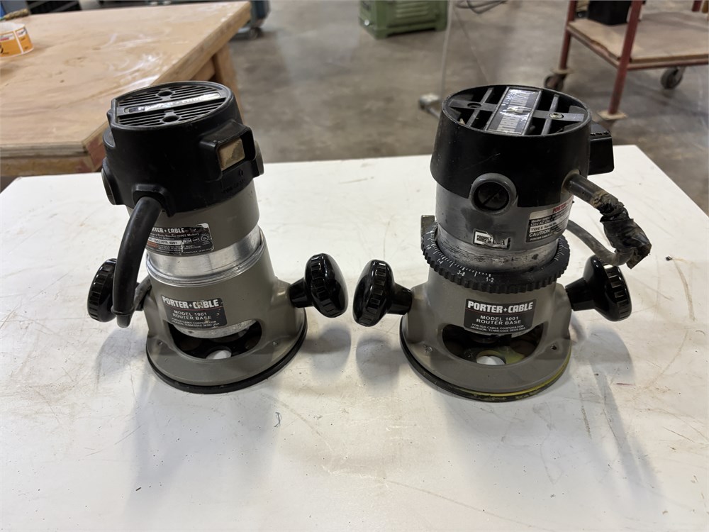 (2) Porter Cable "1001" Router Base