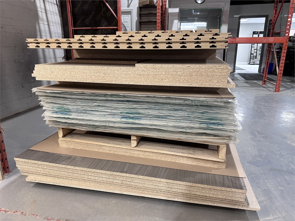 (100) Sheets of 1/16" PlexiGlass + (15) Misc. Sheet Goods