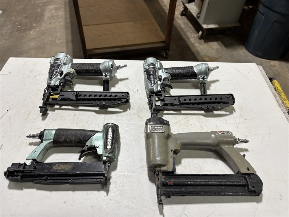 (4) Pneumatic Nail Guns